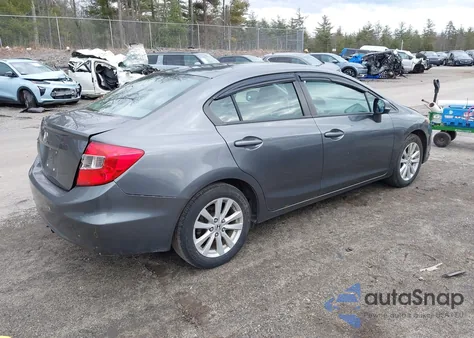 2012 Honda Civic Ex z USA, uszkodzony, nr VIN 2HGFB2F80CH309479